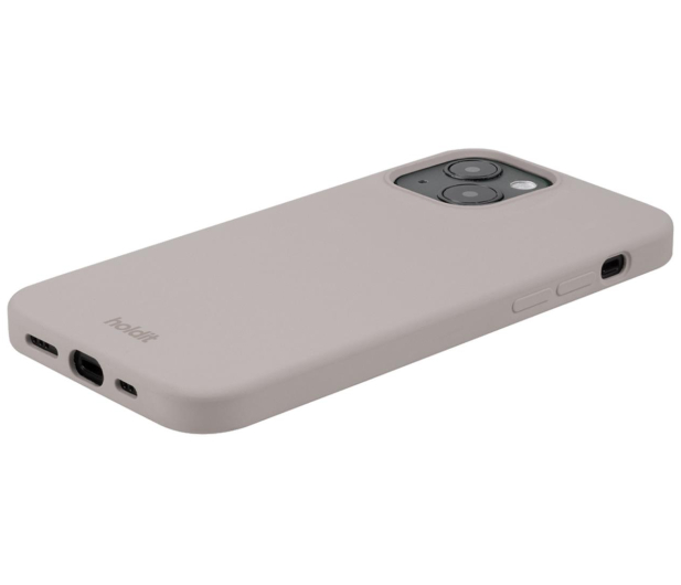 Holdit Silicone Case iPhone 14/13 Taupe 15494 - 1148577 - zdjęcie 3
